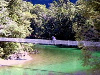 Milford Track - Clinton River Swing Bridge