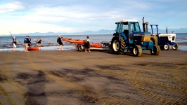 Abel Tasman National Park -  Returning Kayaks to Marahau Beach