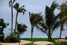 Tropical Storm Albert - Winds at the Villa