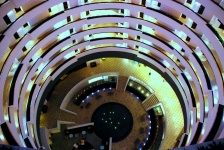 Hyatt Regency Cancun Interior Looking Down