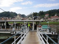 Stadt Wehlen, Germany, Ferry