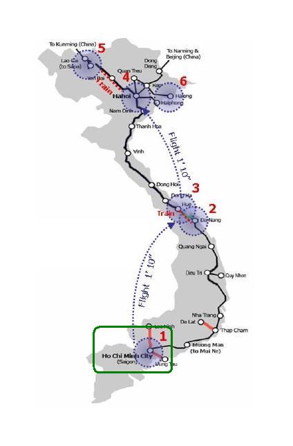 Vietnam 2014 Map