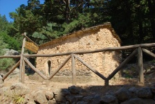 Samaria Gorge Trail - St. Nichols Church