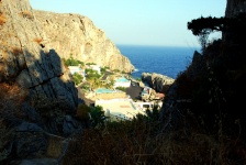 Plakias to Kaypso Trail - View of Kalypso Resort