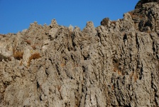 Plakias to Kalypso Trail - View of Lava Remians