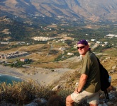 Plakias to Kalypso Trail - View of Plakias Valley