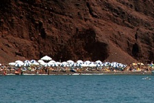 Santorini Island Beach