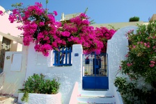 Santorini Scenes  - Fira City Streets