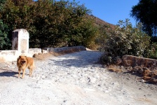 South Crete Scenes - Road to Previlli Beach