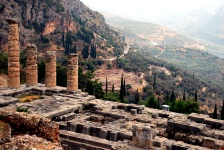 Ancient Delphi Scenes