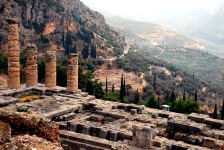 Ancient Delphi Scenes