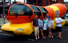 Wienermobile (Matthew, Lizard, Linda Lou, Marcus, Isabelle, and Aaron)