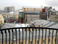 Moscow Scenes - Hotel Room View - Bolshoy Theatre Restoration