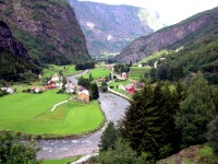 Norway Scenes - Town of Flam