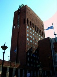 Oslo Scenes - City Hall Exterior