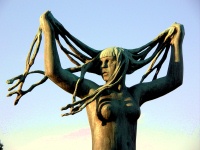 Vigeland Park - Bronze Bridge Sculpture