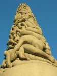 Vigeland Park - Granite Monolith Sculpture