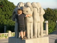 Vigeland Park - Granite Monolith Sculpture