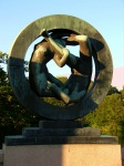 Vigeland Park - Bronze Bridge Sculpture