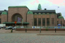 Helsinki, Finland, Scenes - Central Train Station