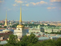 St. Petersburg Scenes - Views from the St. Issac Cathedral Dome