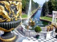 St. Petersburg PeterHof Palace Scenes